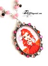 'Two Natures - Bunny' : Cameo necklace