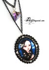 'Crows2' : Cameo necklace