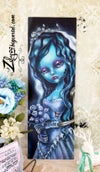 'Corpse Bride' : Acrylics' painting 8x24"