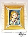 'The Souvenir' : Oil painting