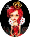 'Red Heart Queen 2' : FINE ART print