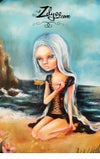 'Betrayal' : Acrylics+oils painting 10"