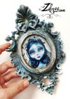 'Corpse Bride' : decorative plaque 8.66x7.08" 