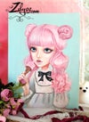'Cute Ice' : Acrylics painting 9.45x12.6"