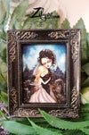 'Edward Scissorhands' : Miniature Fine art print inside hand-painted frame