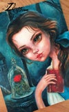 'Belle' : Acrylics' painting 8x10"=50% OFF!!