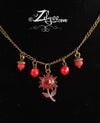'Eye flower' : Cameo necklace