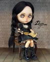 'Wednesday Blythe Doll' : FINE ART print