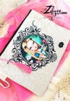 'Alice's Teacup' : Canvas Zipper Bag