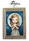 '2 Natures: Werewolf' : Fine art print inside miniature frame