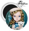 '2 Natures-Eliza' : Magnet 3"/7.5cm