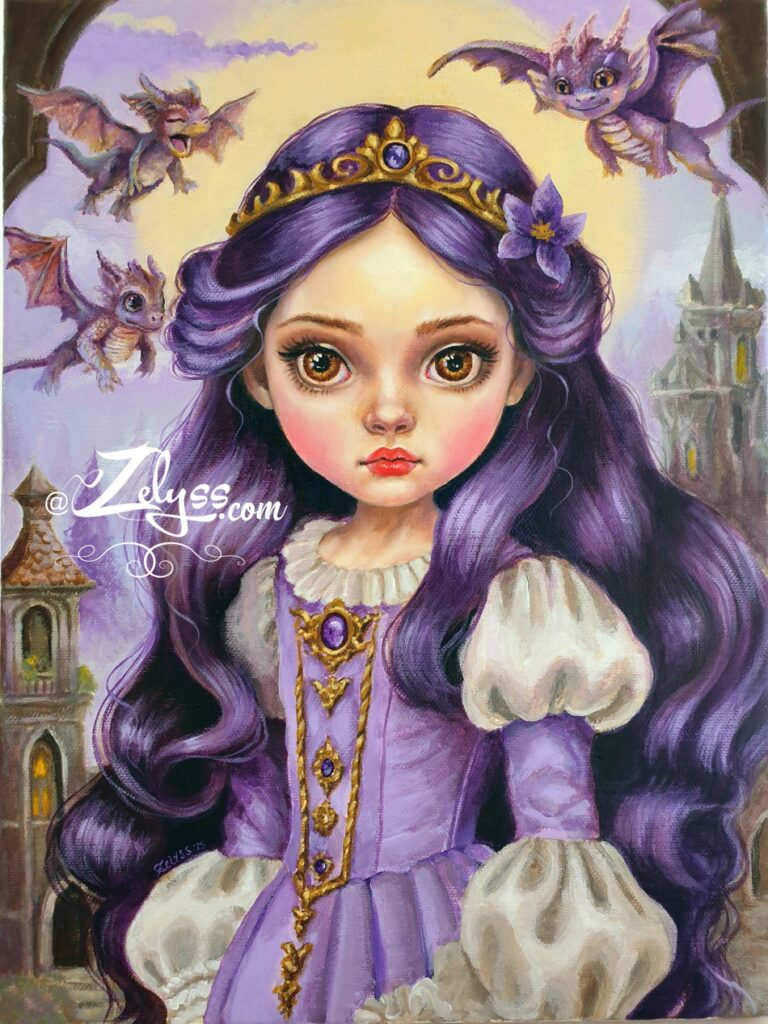 Kelly and the little dragons
